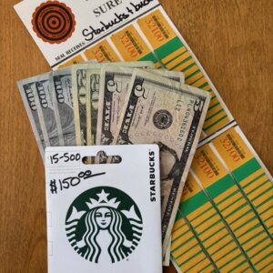 Starbucks and cash